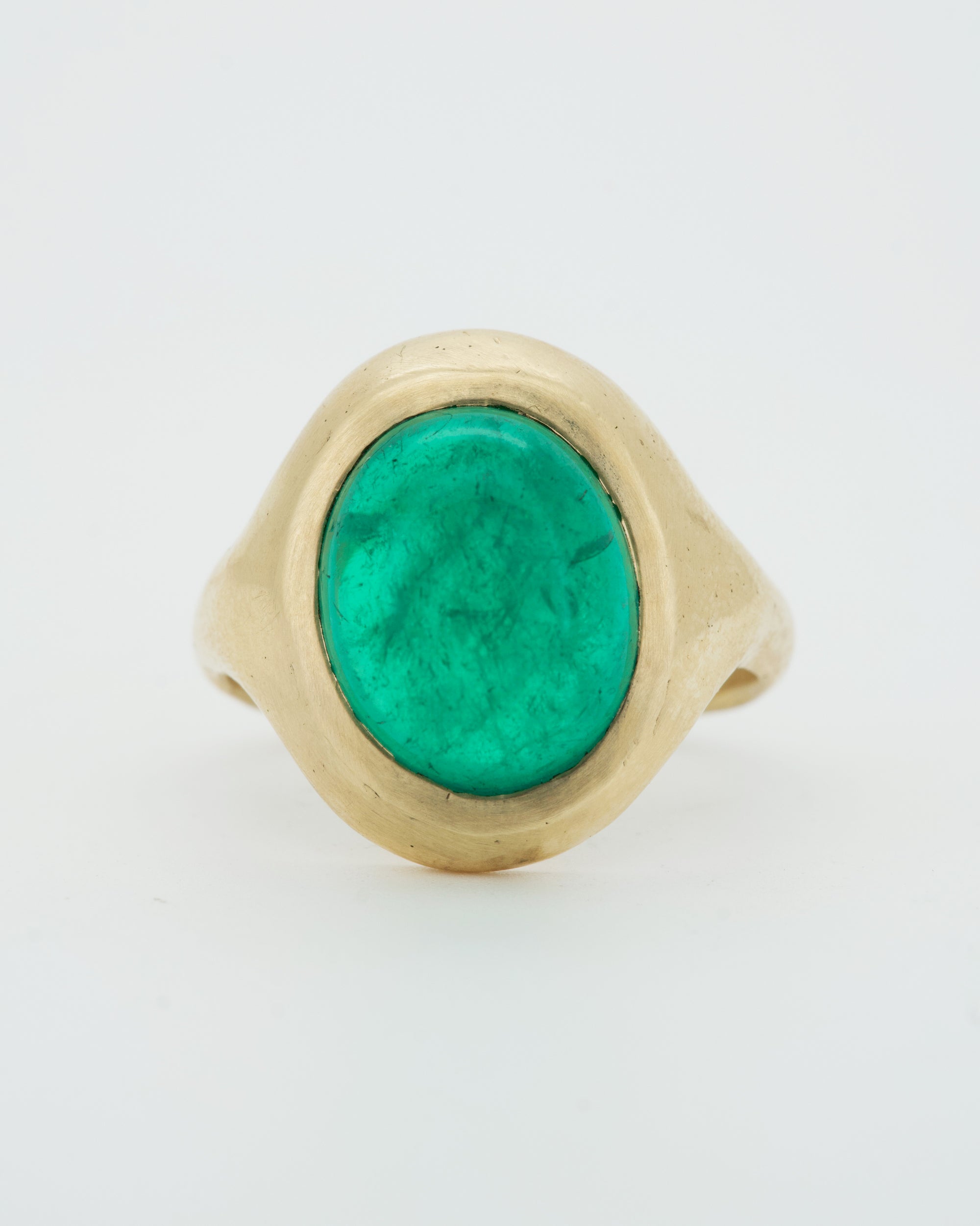 Emerald Egg in solid 9ct gold